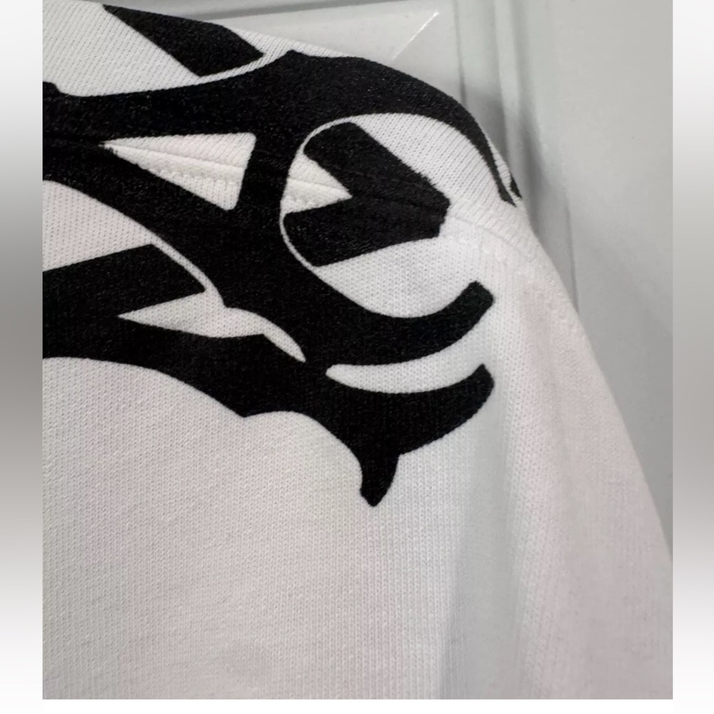 AMIRI White and Black Varsity Jersey Shirt - Picture 4 of 6